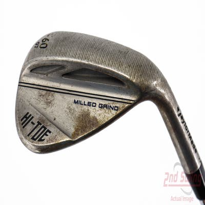 TaylorMade Milled Grind HI-TOE 3 Chrome Wedge Lob LW 60° 7 Deg Bounce Dynamic Gold Tour Issue S400 Steel Stiff Right Handed 35.5in