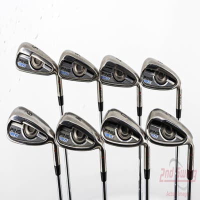 Ping 2016 G Iron Set 5-SW Ping CFS Steel Stiff Right Handed Red dot 38.5in