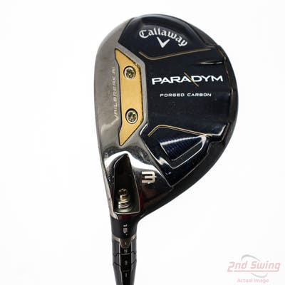 Callaway Paradym Fairway Wood 3 Wood 3W 15° Mitsubishi Kai'li White 70 Graphite X-Stiff Left Handed 43.0in