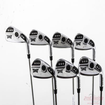 PXG 0311 P GEN5 Chrome Iron Set 5-GW True Temper Elevate MPH 95 Steel Stiff Right Handed 39.0in