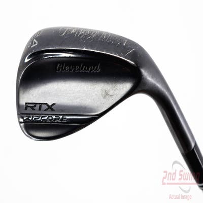 Cleveland RTX ZipCore Black Satin Wedge Sand SW 54° 10 Deg Bounce Dynamic Gold Spinner TI Steel Wedge Flex Right Handed 36.0in