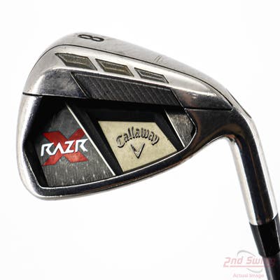 Callaway Razr X Single Iron 8 Iron Callaway Razr X Iron Graphite Graphite Ladies Right Handed 35.5in