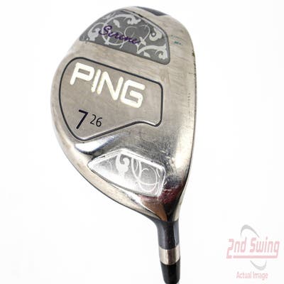 Ping Serene Fairway Wood 7 Wood 7W 26° Ping ULT 210 Ladies Lite Graphite Ladies Right Handed 41.0in