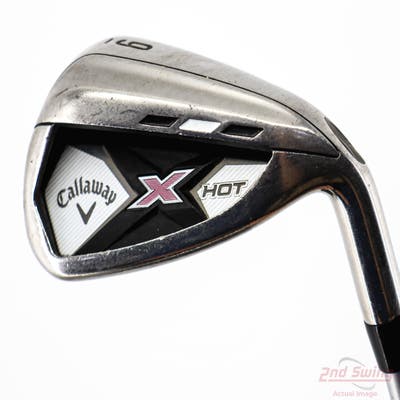 Callaway 2013 X Hot Womens Single Iron 9 Iron Callaway X Hot Graphite Graphite Ladies Right Handed 35.0in