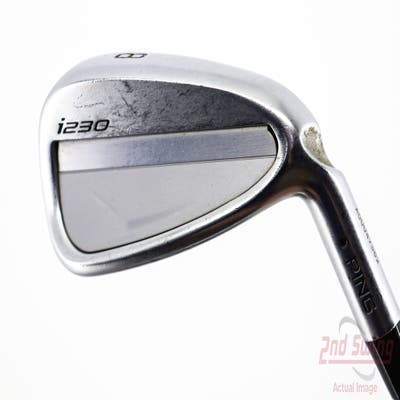 Ping i230 Single Iron 8 Iron Project X IO 6.5 Steel X-Stiff Right Handed Black Dot 37.25in