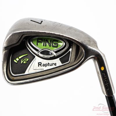 Ping Rapture V2 Single Iron 7 Iron Ping TFC 939I Graphite Regular Right Handed Yellow Dot 37.0in