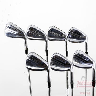 TaylorMade P-790 Iron Set 5-GW FST KBS Tour C-Taper 110 Steel Stiff Right Handed 38.75in