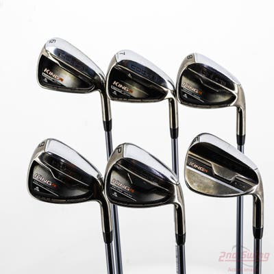 Cobra King F6 Iron Set 6-GW Cobra Matrix Q4 Red Tie Graphite Senior Right Handed 38.0in