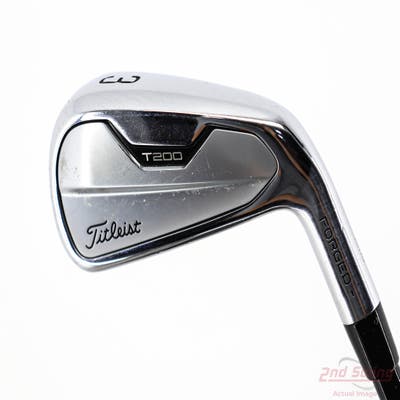 Titleist 2021 T200 Utility Utility Iron 3 Utility Fujikura Ventus HB Black 9 Graphite Tour X-Stiff Right Handed 39.5in