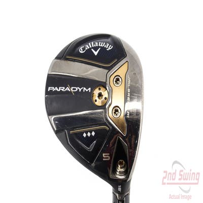 Callaway Paradym Triple Diamond Fairway Wood 5 Wood 5W 18° Mitsubishi Kai'li White 70 Graphite Stiff Right Handed 42.75in