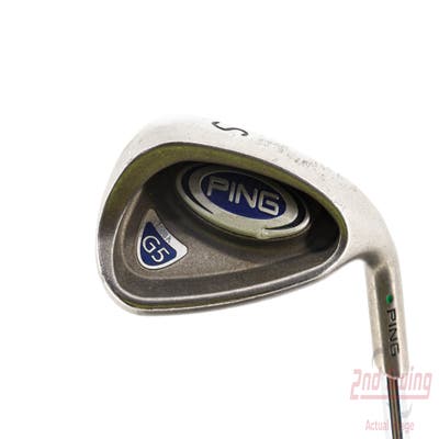 Ping G5 Wedge Sand SW Ping AWT Steel Stiff Right Handed Green Dot 35.75in