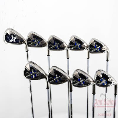 Callaway X-22 Iron Set 3-PW SW Callaway X Steel Steel Uniflex Right Handed 38.0in