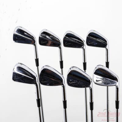 Nike Forged Blades Iron Set 3-PW Nike Stock Steel Stiff Right Handed 37.5in