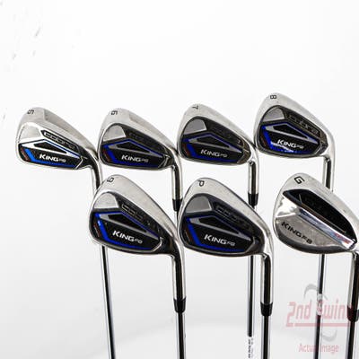 Cobra King F8 One Length Iron Set 5-GW Stock Steel Shaft Steel Regular Right Handed 37.25in