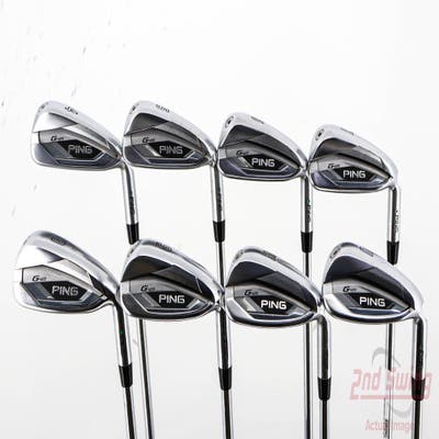 Ping G425 Iron Set 4-PW AW AWT 2.0 Steel Stiff Right Handed Green Dot 38.75in