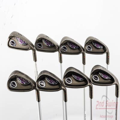 Ping Rhapsody Iron Set 5-PW AW SW Ping ULT 129I Ladies Graphite Ladies Right Handed Red dot 37.5in