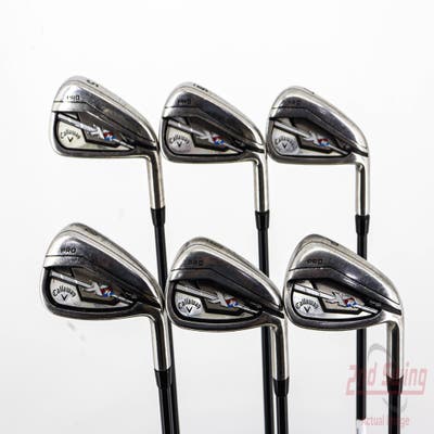 Callaway XR Pro Iron Set 5-PW Project X 5.5 Graphite Graphite Regular Right Handed 38.0in