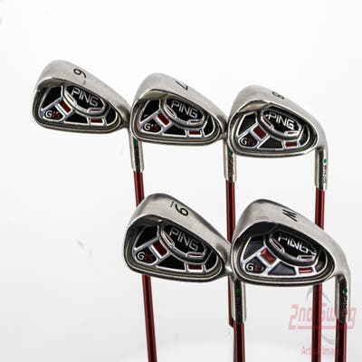 Ping G15 Iron Set 6-PW Ping TFC 149I Graphite Regular Right Handed Green Dot 37.75in