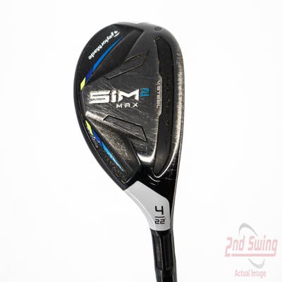 TaylorMade SIM2 MAX Rescue Hybrid 4 Hybrid 22° MRC Diamana HY Limited 75 Graphite Stiff Right Handed 40.25in