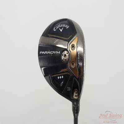 Callaway Paradym Triple Diamond Fairway Wood 3 Wood 3W 15° MCA Tensei AV Blue Raw 75 Graphite Stiff Right Handed 43.0in