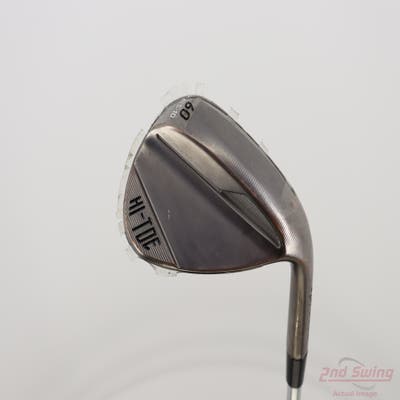 Mint TaylorMade Milled Grind HI-TOE 3 Copper Wedge Lob LW 60° 10 Deg Bounce ATS Dynamic Gold Mid 115 Wedge Steel Wedge Flex Right Handed 35.5in