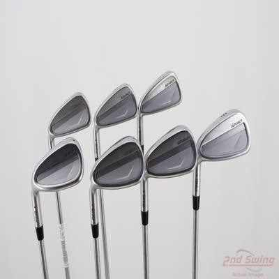 Ping i230 Iron Set 5-PW AW Project X LS 6.0 Graphite Stiff Left Handed Blue Dot +1/2"