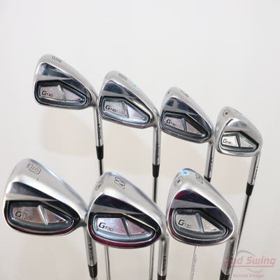 Ping G730 Iron Set 5-PW AW Dynamic Gold Mid 100 Steel Regular Right Handed Black Dot +1/4"