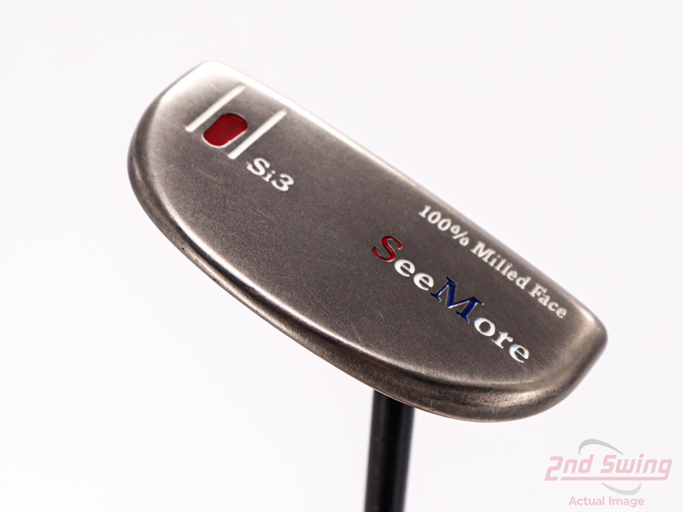 SeeMore Si3 Milled SS good 303 Putter 35.5