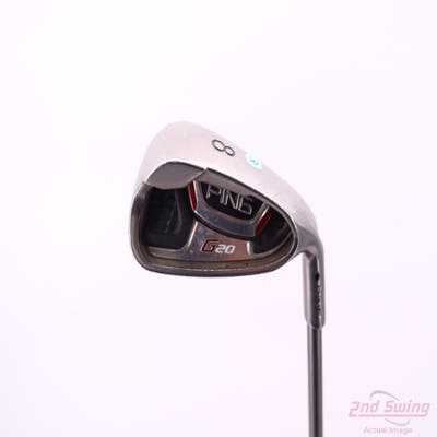 Ping G20 Single Iron 8 Iron Ping TFC 169I Graphite Regular Right Handed Black Dot 36.75in