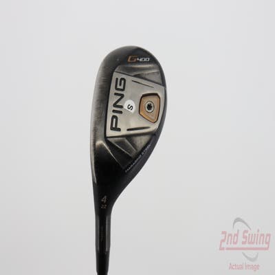 Ping G400 Hybrid 4 Hybrid 22° Fujikura AXIOM 75 Graphite Stiff Left Handed Black Dot 40.0in