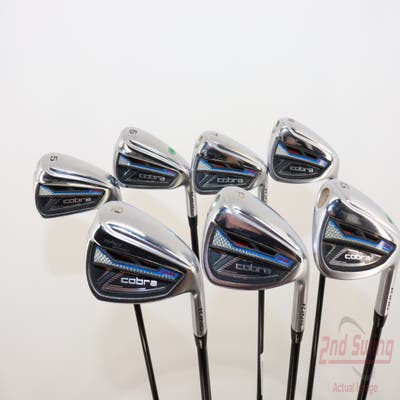 Cobra RAD Speed One Length Iron Set 5-GW Fujikura Vista Pro 50 Graphite Senior Right Handed 37.5in