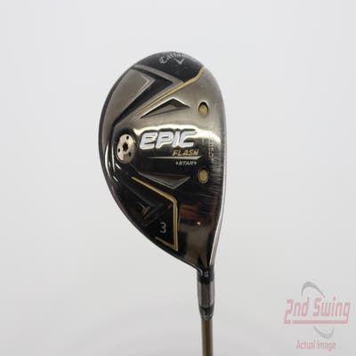 Callaway EPIC Flash Star Fairway Wood 3 Wood 3W UST ATTAS Speed Series 40 Graphite Regular Right Handed 43.0in