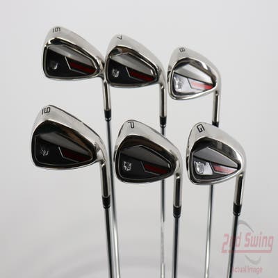 Wilson Staff Dynapwr Iron Set 6-PW GW FST KBS Max Ultralite Steel Regular Right Handed 38.0in