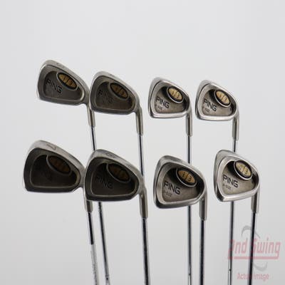 Ping i3 Oversize Iron Set 3-PW Stock Steel Shaft Steel Stiff Right Handed Blue Dot 38.0in