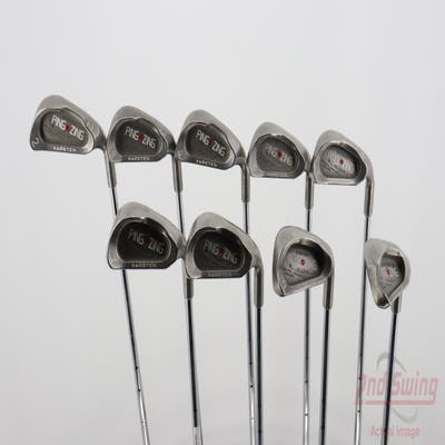 Ping Zing Iron Set 2-PW Ping KT-M Steel Stiff Right Handed Red dot 38.0in