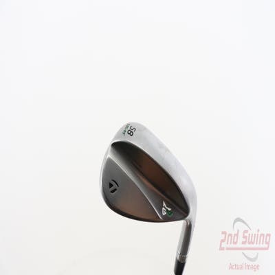 Mint TaylorMade Milled Grind 4 Black Wedge Lob LW 58° 9 Deg Bounce Stock Steel Wedge Flex Right Handed 35.5in