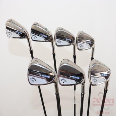 Callaway Paradym Ai Smoke Iron Set 5-PW AW Project X Cypher 2.0 50 Graphite Senior Right Handed 36.0in