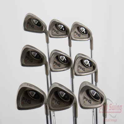 Ping i3 + Iron Set 3-PW SW Ping JZ Steel Stiff Right Handed Brown Dot 38.25in