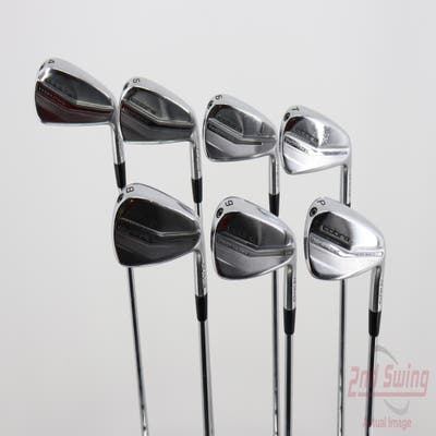 Cobra 2022 KING Forged Tec Iron Set 4-PW FST KBS Tour $-Taper Lite Steel Regular Right Handed 38.75in