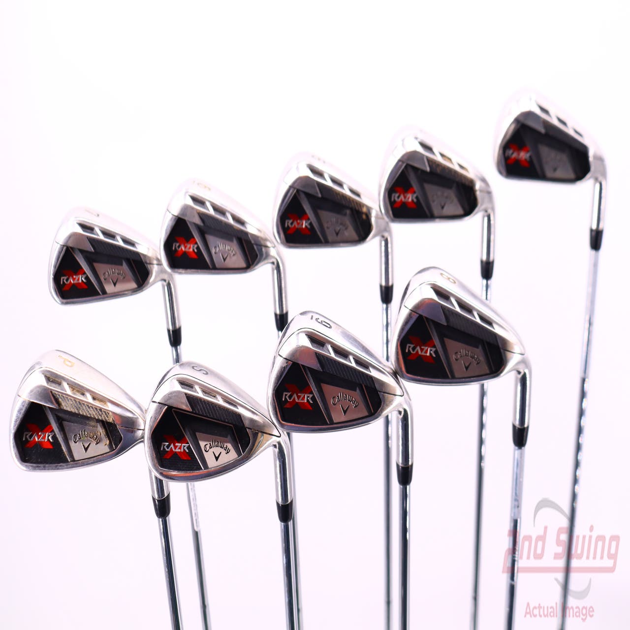 Callaway Rogue St Max Os Iron Set - 7 Piece - Steel 5-PW,SW Regular RH