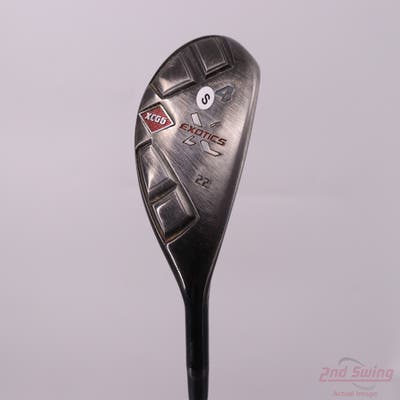 Tour Edge XCG6 Hybrid 4 Hybrid 22° Exotics Matrix Ozik HD 6.1 Graphite Stiff Right Handed 40.0in