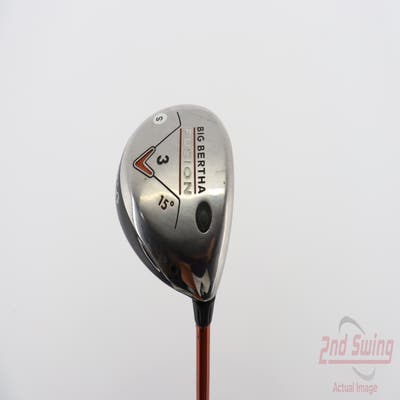 Callaway Big Bertha Fusion Fairway Wood 3 Wood 3W 15° Callaway Aldila NVS Graphite Stiff Right Handed 43.25in