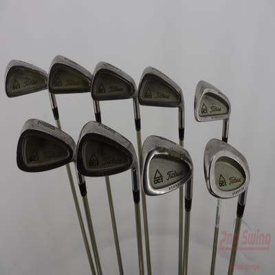 Titleist DCI Senior Oversize Iron Set 3-PW SW Stock Graphite Ladies Right Handed 35.5in