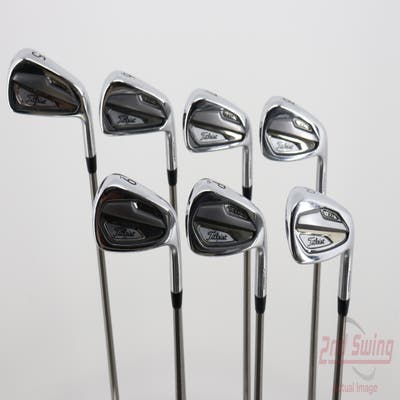 Titleist 2021 T100 Iron Set 5-PW GW Aerotech SteelFiber i95 Graphite Stiff Right Handed 38.0in