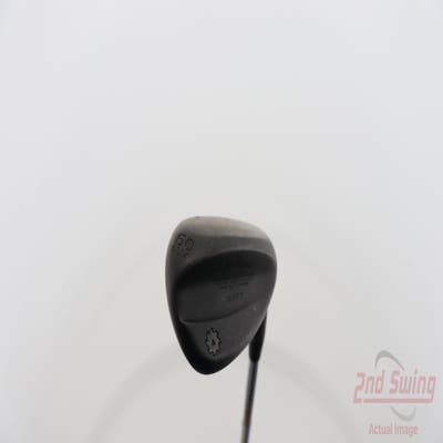 Titleist Vokey SM7 Jet Black Wedge Lob LW 60° 8 Deg Bounce M Grind SM7 BV Steel Wedge Flex Right Handed 35.25in