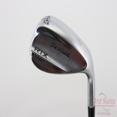 Cleveland RTX ZipCore Tour Satin Wedge Lob LW 62° 6 Deg Bounce Low Dynamic Gold Spinner TI Steel Wedge Flex Right Handed 35.0in