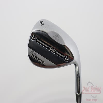 Cobra KING SB Wedge Lob LW 58° 6 Deg Bounce FST KBS Hi-Rev 2.0 Steel Stiff Right Handed 35.0in