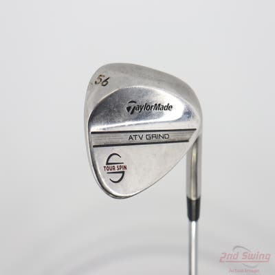 TaylorMade ATV Grind Super Spin Wedge Sand SW 56° FST KBS Tour 105 Steel Wedge Flex Right Handed 35.0in