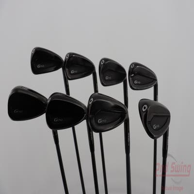 Ping G710 Iron Set 5-PW AW ALTA CB Red Graphite Senior Right Handed Black Dot 38.75in