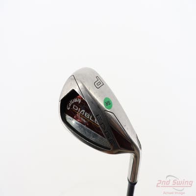 Callaway Diablo Edge Single Iron Pitching Wedge PW Diablo Edge Iron Graphite Graphite Senior Right Handed 35.0in